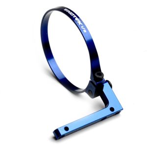 Blue EXO v2 angled clamp on fan mount (1/8th scale E-buggies)