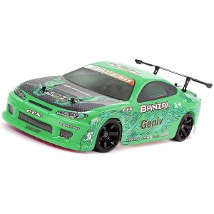 Banzai - ready to run brushed 4wd drift car (green)