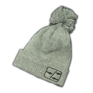 Schumacher grey bobble hat (one size fits all)