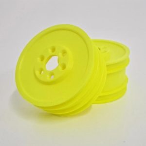 Rear dished wheels - white (Yokomo MX4 or MR4BC)