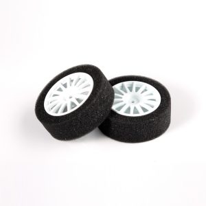 White spoked Rally wheels with foam inserts - pr (EMB-WRC)