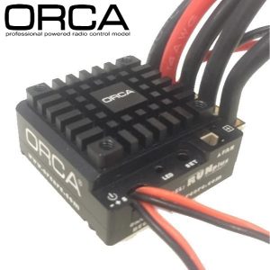 ORCA RunPlus - brushed or brushless electronic speed controller with program card (1/10th or smaller vehicles)