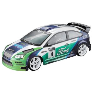 Ford Focus WRC clear bodyshell with accessories (190mm)