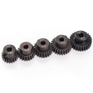 48dp Steel pinion gear 5 pack odd set (19, 21, 23, 25, 27 tooth)