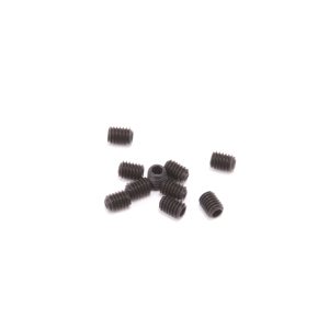 Cup point M3 x 4mm grub screws - 10 pcs