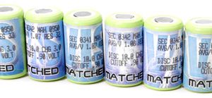 Micro GP 1100mah, VIS matched, 6 cell battery pack - loose (Mini-T)